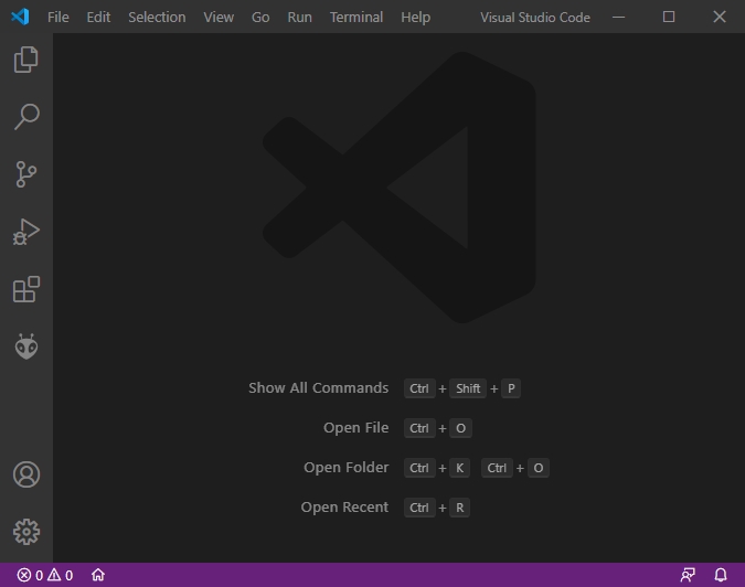 Visual Studio Code with PlatformIO Extension Installed
