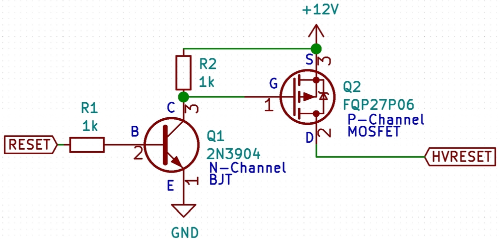 High Voltage Switch - Schematic